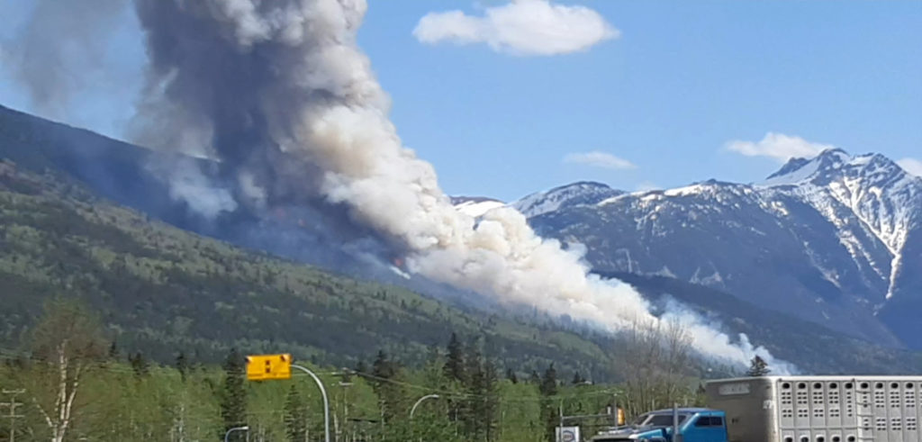 Village of McBride, B.C. declares state of emergency due to Teare Creek wildfire