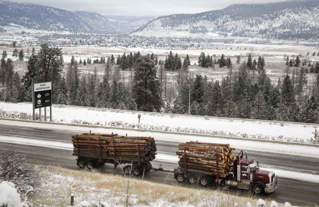 Possible snowfall expected on B.C. Interior highways: Environment Canada