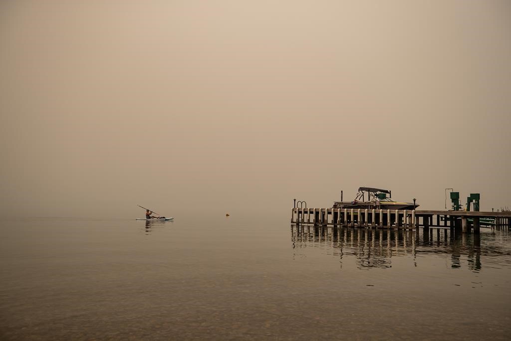 Kelowna Mounties assisting with evacuation efforts as crews battle wildfire