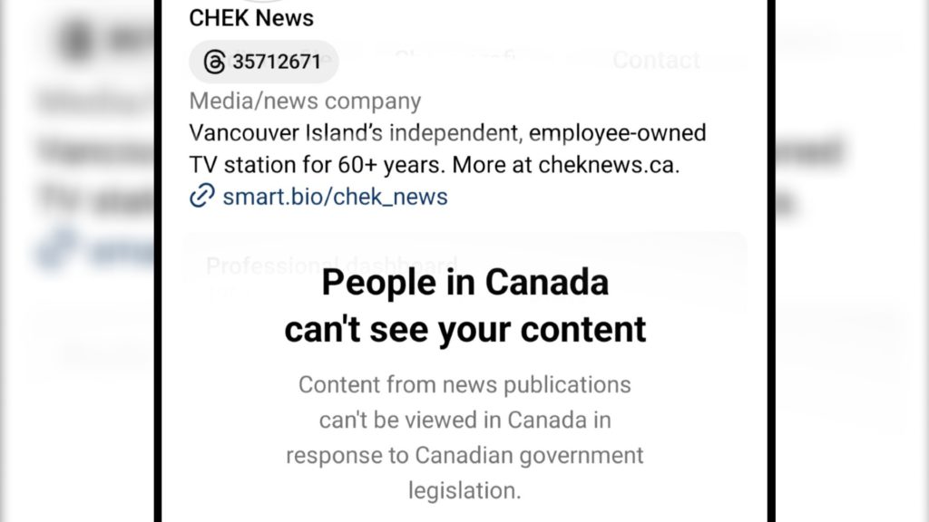 Meta begins blocking some Canadian news coverage on Instagram