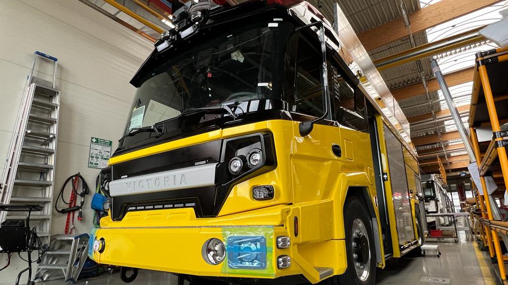 ‘We are excited’: Victoria buys $1.7M electric firetruck