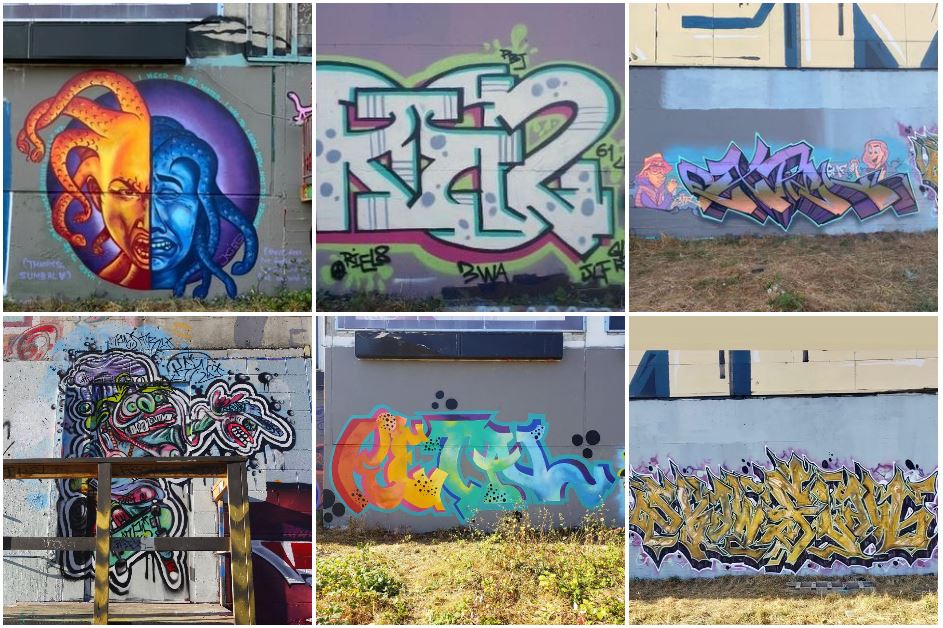 Trackside graffiti festival, 'one of Canada's largest,' returns to Esquimalt