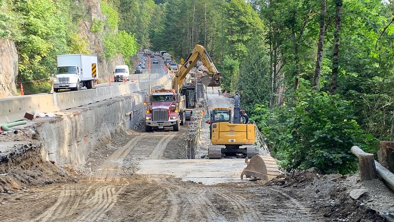 B.C. warns of overnight traffic delays on Malahat highway