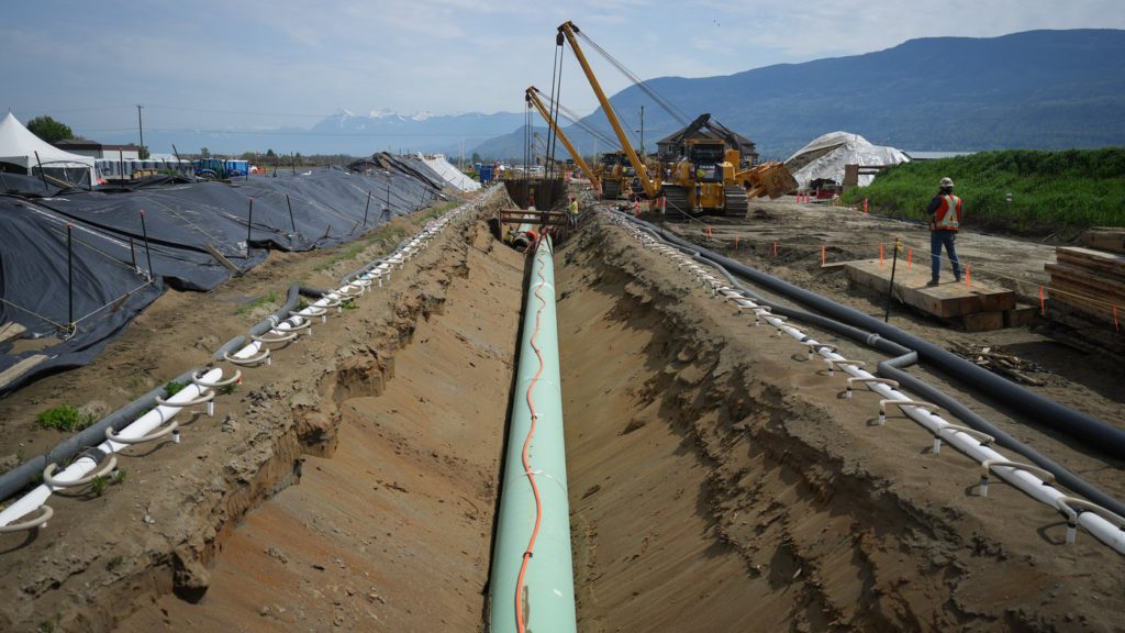 It's opening day for the $34 billion Trans Mountain oil pipeline expansion