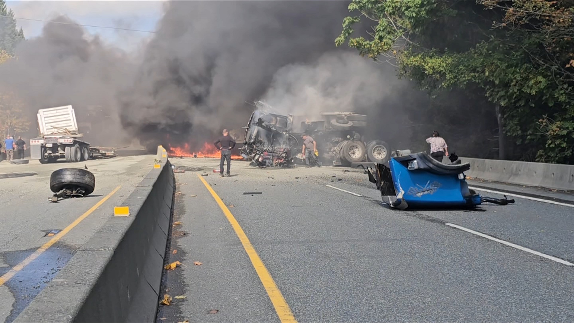 DriveBC's 'slow' Malahat crash update comes under scrutiny