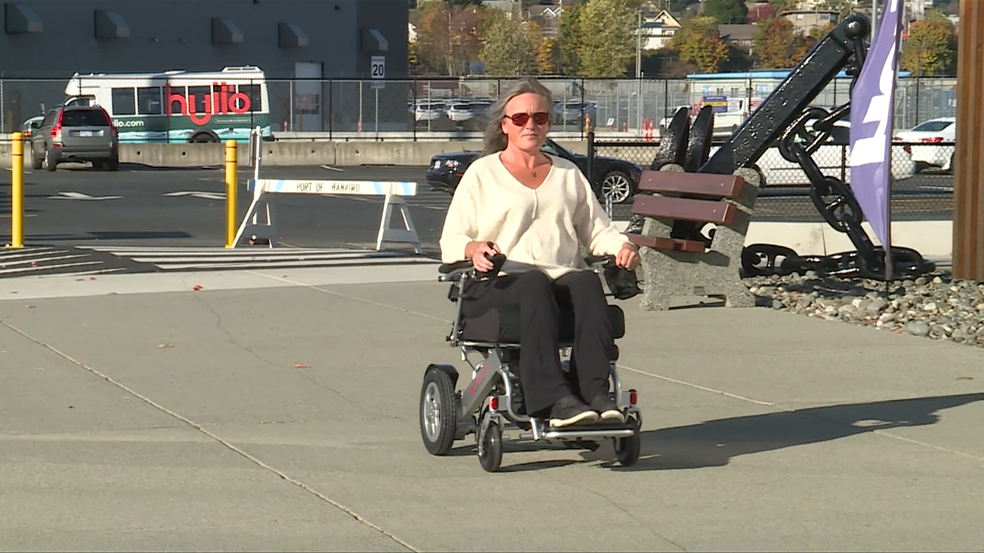 'Didn't believe it' Disabled Nanaimo woman waiting for Hullo Ferries
