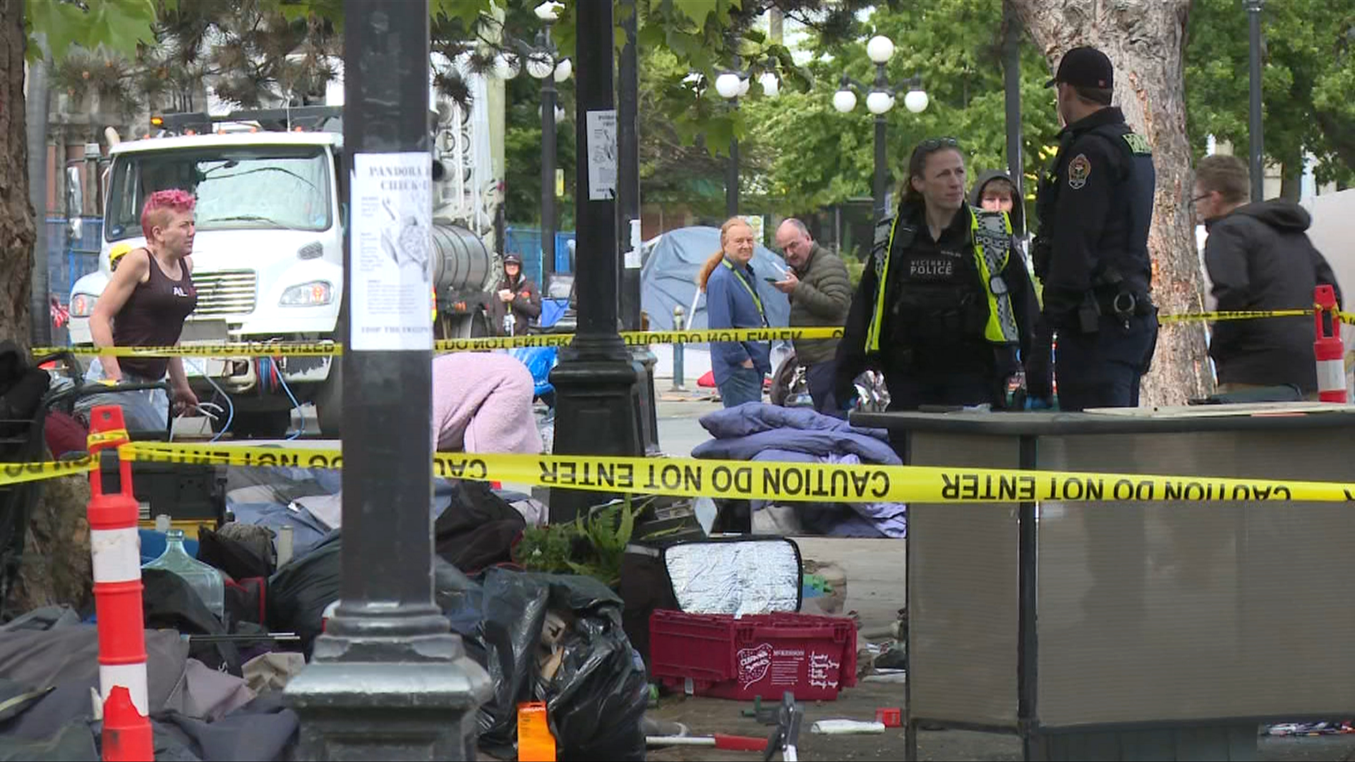 Victoria mayor says 'traumatic' take down of tents on Pandora Ave not unusual - Vimarsana News